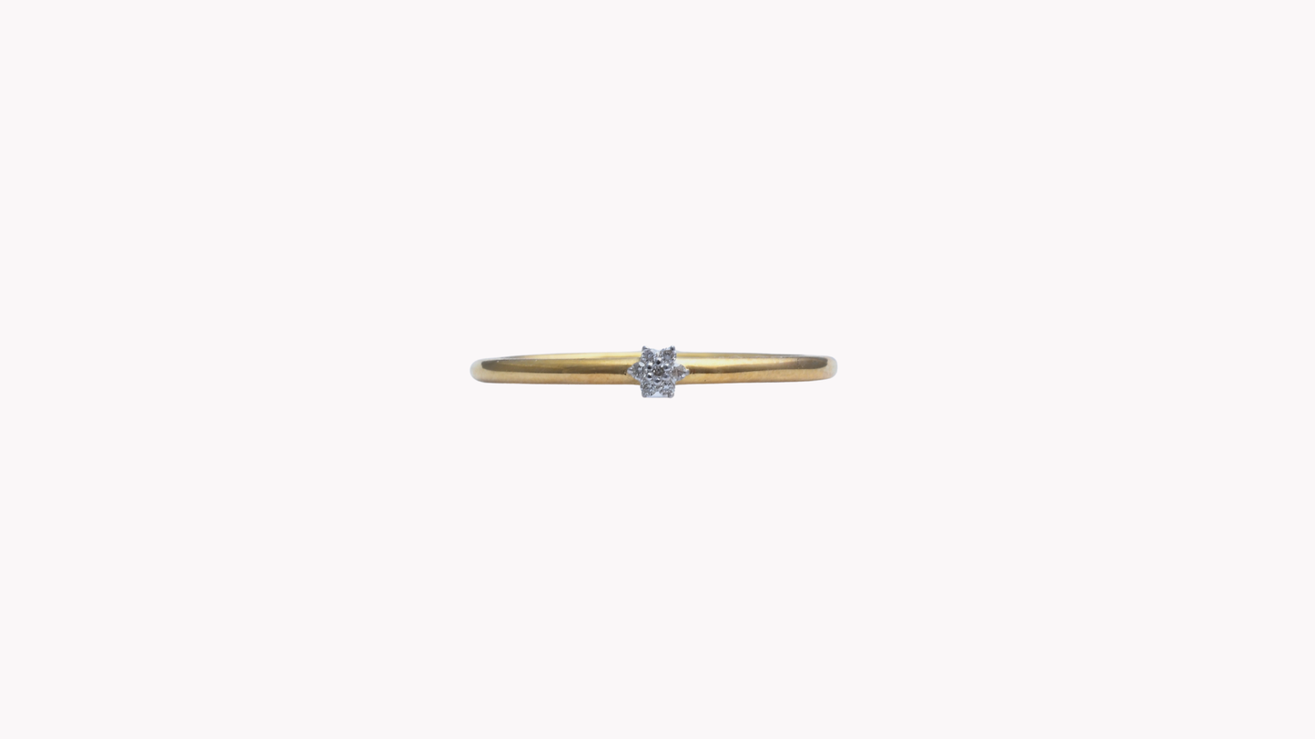 K10YGD0.01ct アスタース_My First Jewelry マイファーストジュエリー