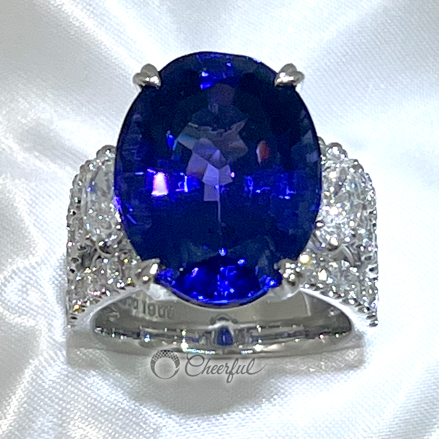 坦桑石 19.06 克拉戒指 TASAKI Rejewelry Cheerful ~Cheerful~ cs0010