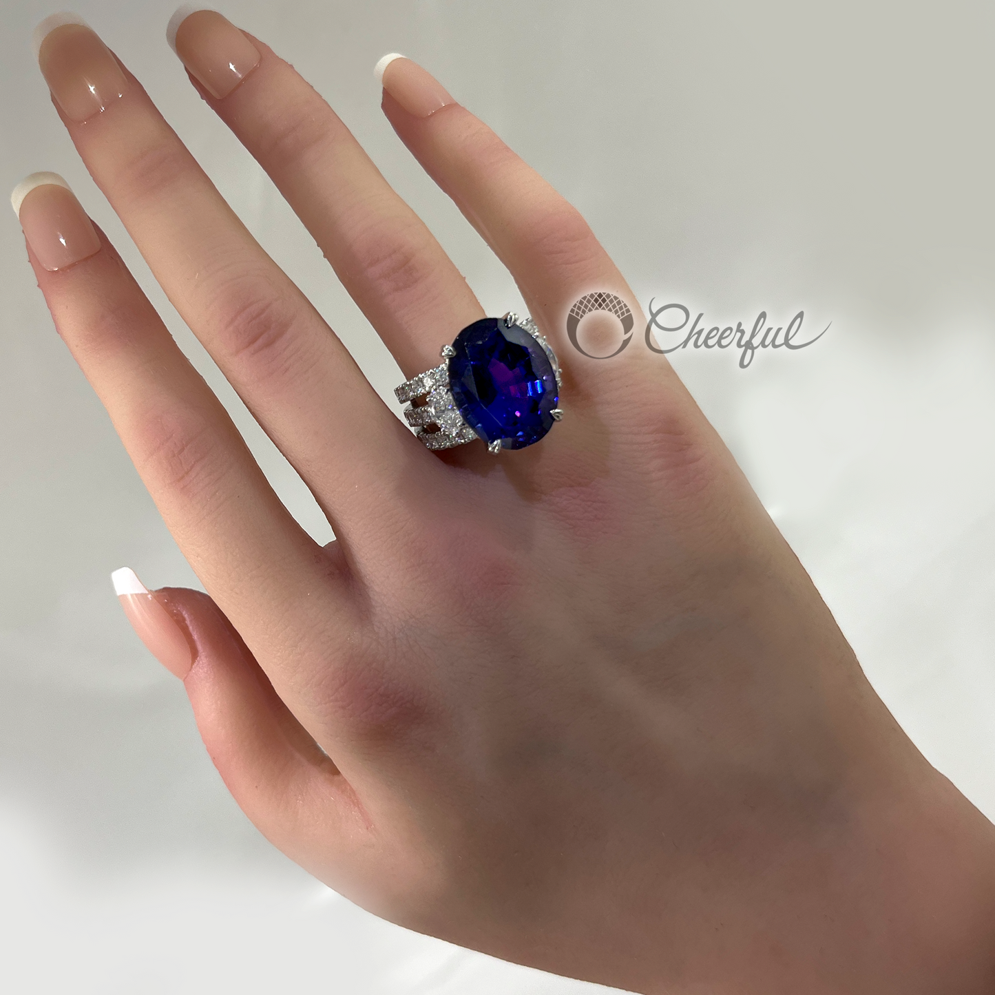 坦桑石 19.06 克拉戒指 TASAKI Rejewelry Cheerful ~Cheerful~ cs0010