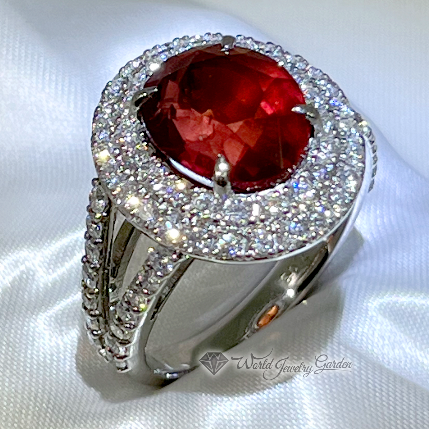 红宝石 7.3 克拉戒指,带 GIA 真品证书 Symbol of Noble ~Symbol of Noble~ wi0001