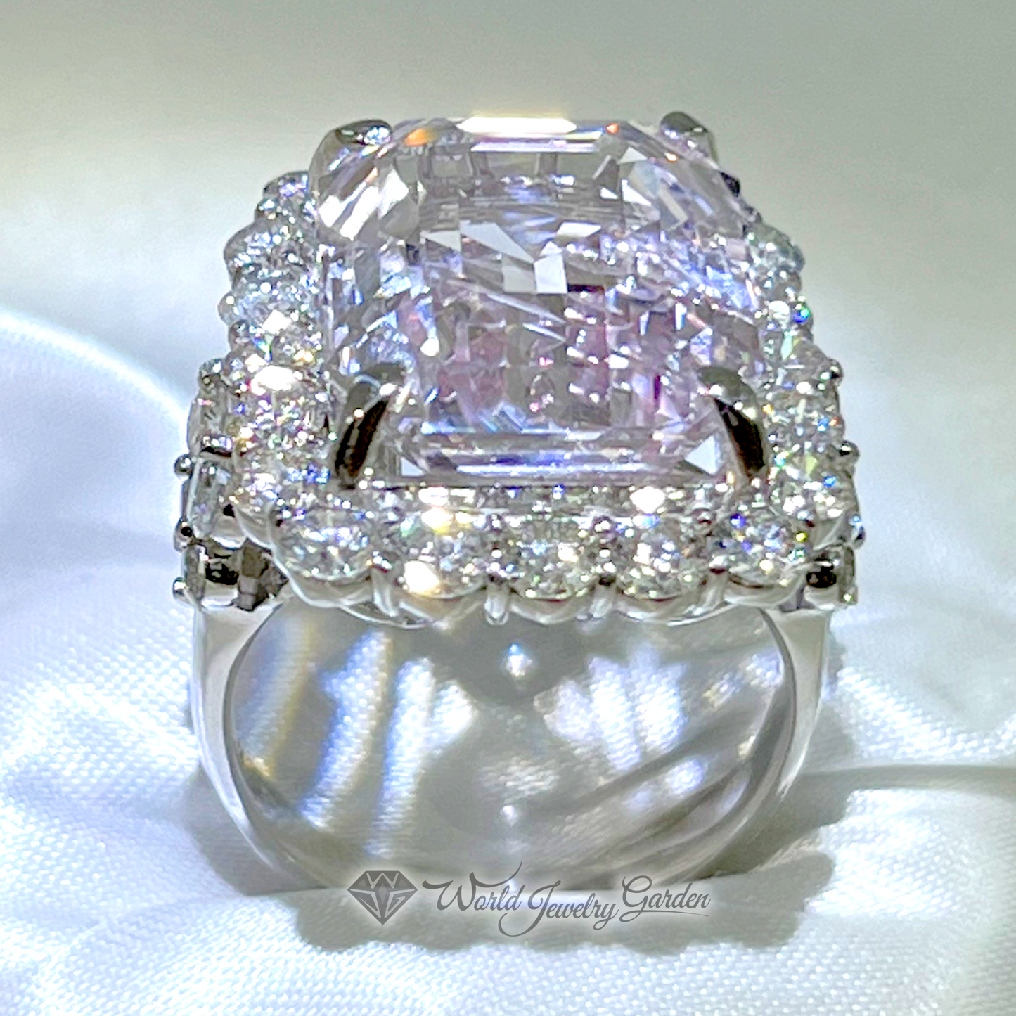 粉色蓝宝石 14.67 戒指,带 GIA 真品证书 Symbol of Noble ~Symbol of Noble~ wi0005
