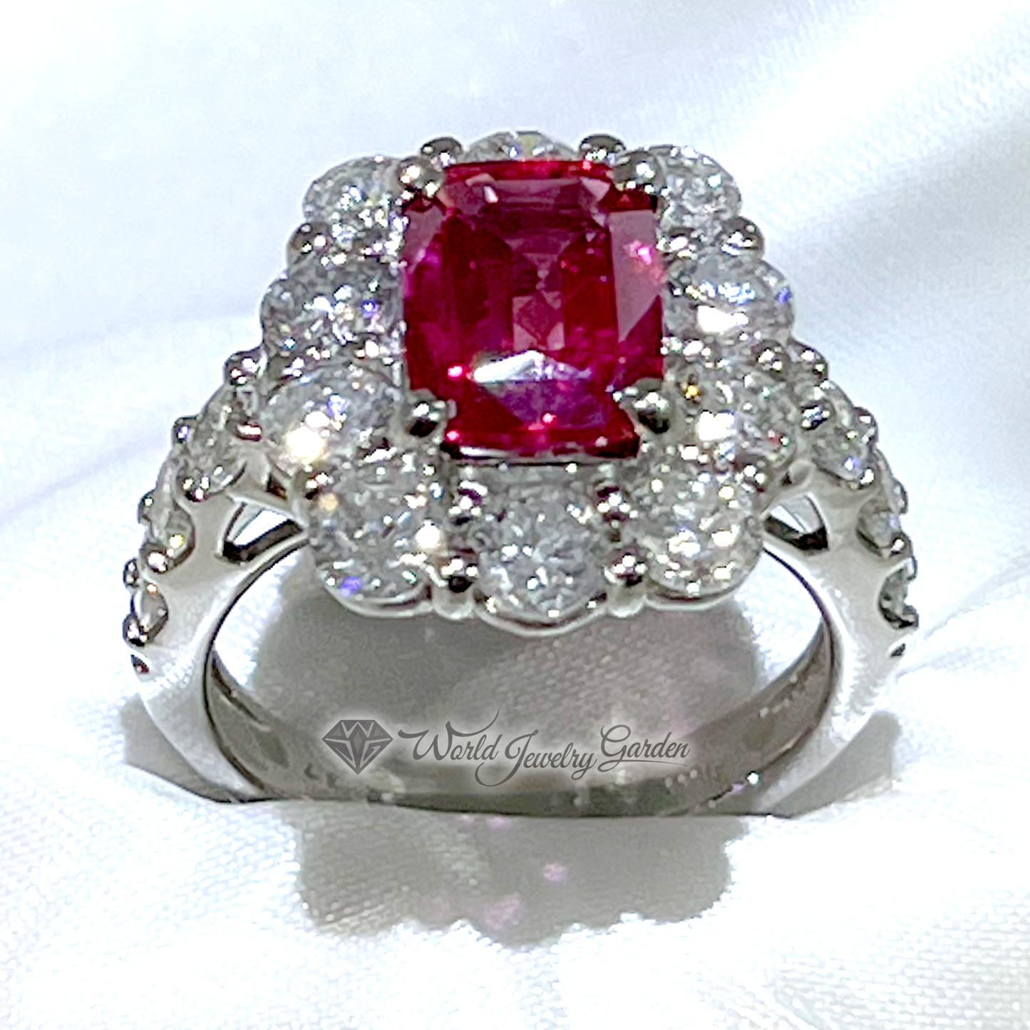 红宝石戒指,带有 GIA 真品证书 Symbol of Noble ~Symbol of Noble~ wi0008