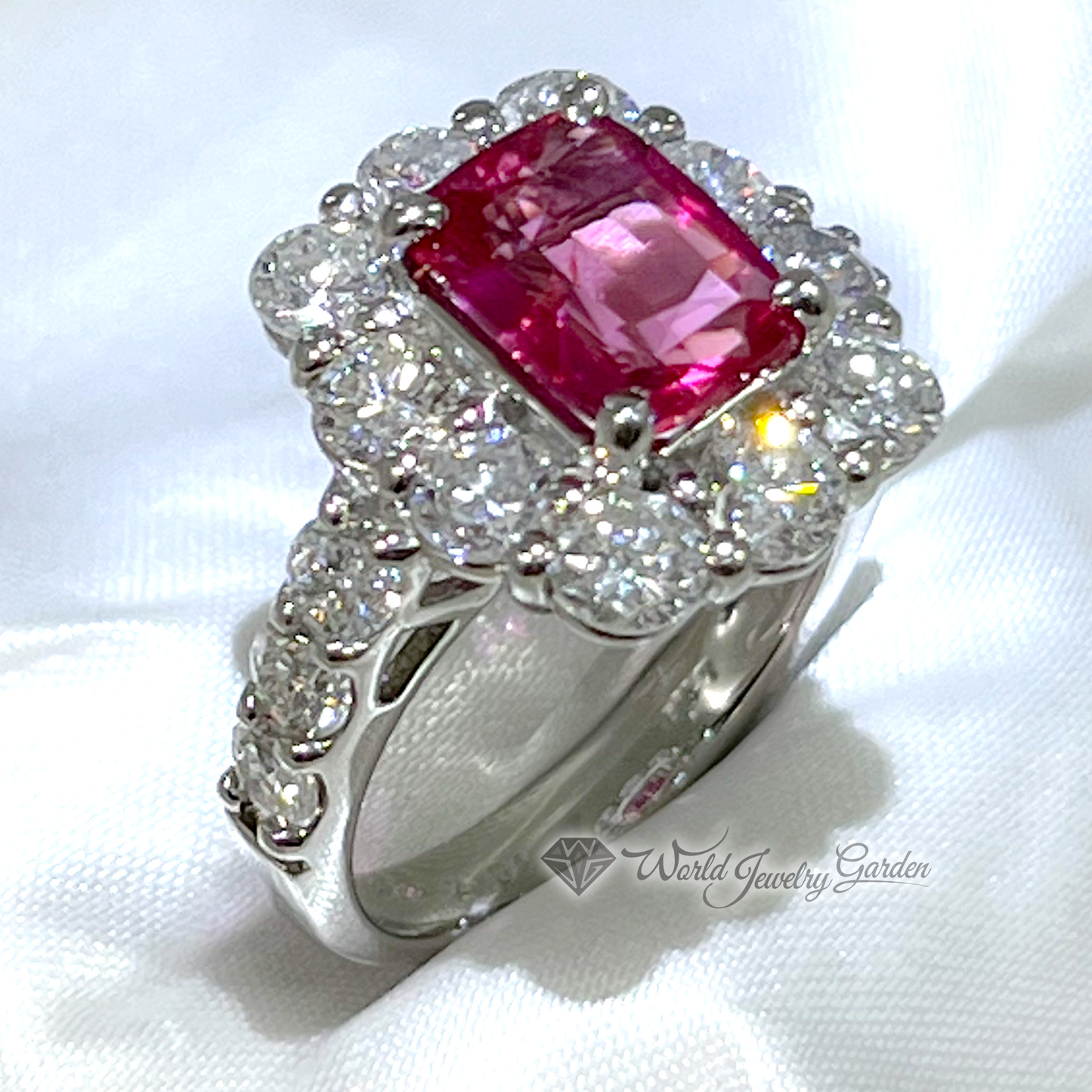 红宝石戒指,带有 GIA 真品证书 Symbol of Noble ~Symbol of Noble~ wi0008