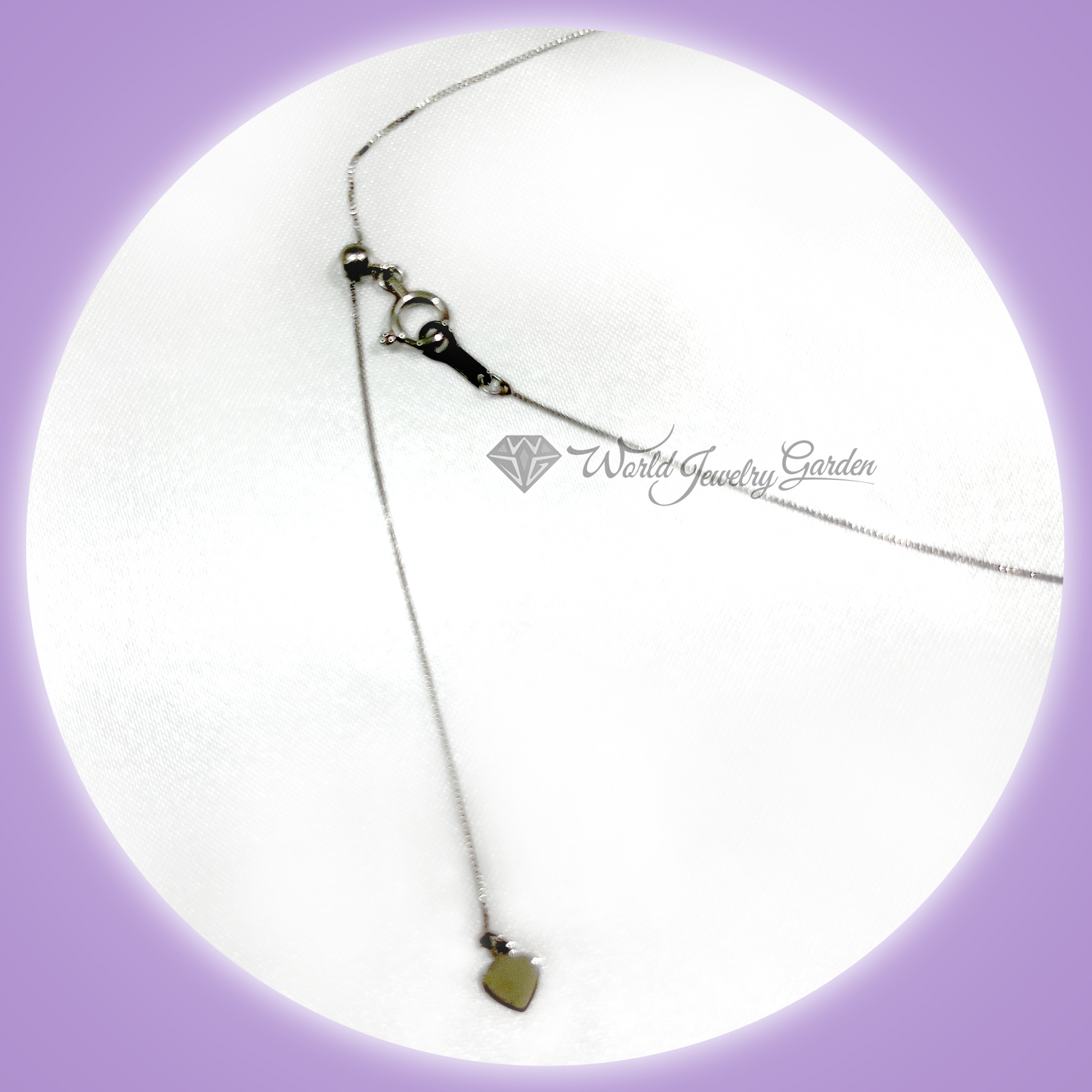 橙色蓝宝石 1.55 克拉项链,带 GIA 真品证书 Symbol of Noble ~Symbol of Noble~ wi0006