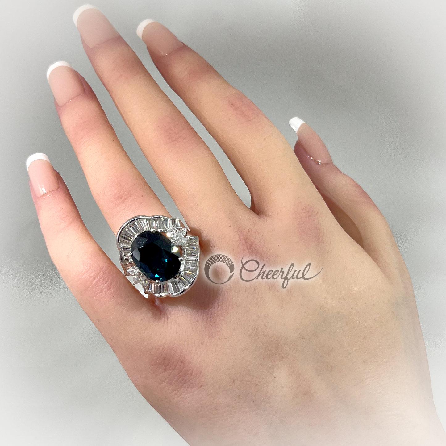 蓝宝石 11.11 克拉戒指,带 GIA 真品证书 Rejewelry Cheerful ~Cheerful~ cd00012000497850