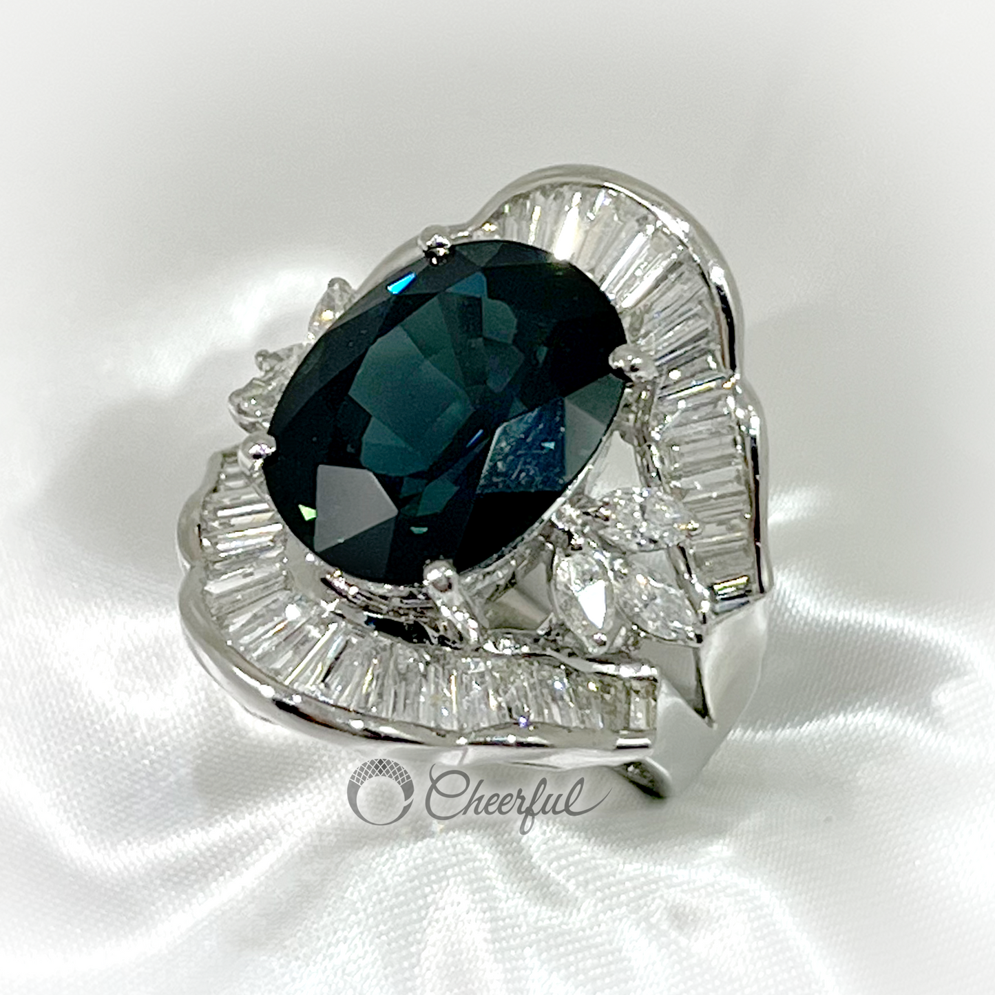 蓝宝石 11.11 克拉戒指,带 GIA 真品证书 Rejewelry Cheerful ~Cheerful~ cd00012000497850