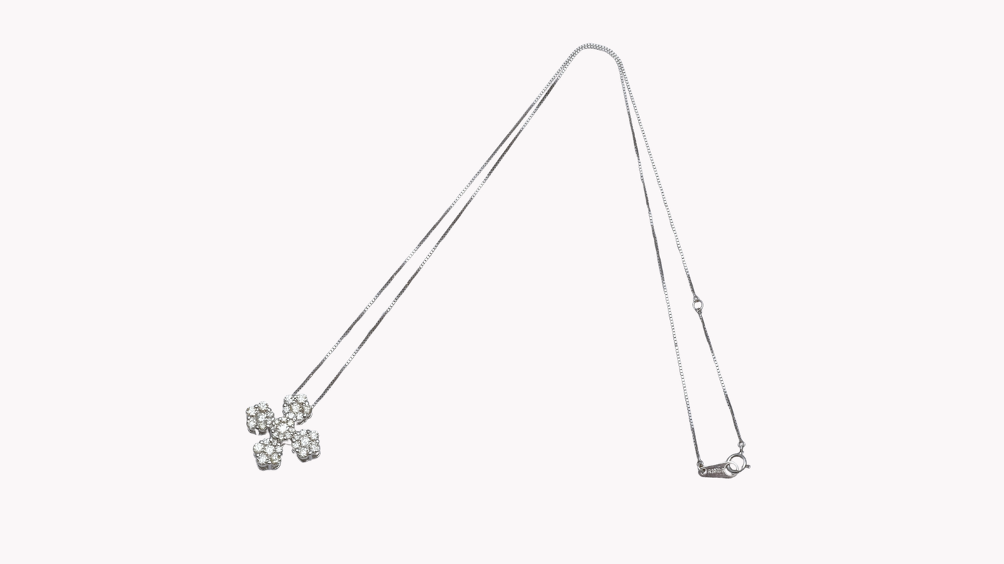18K White Gold × Snowflake_NICE SPAKLE~ ナイス スパークル 素敵な輝き~