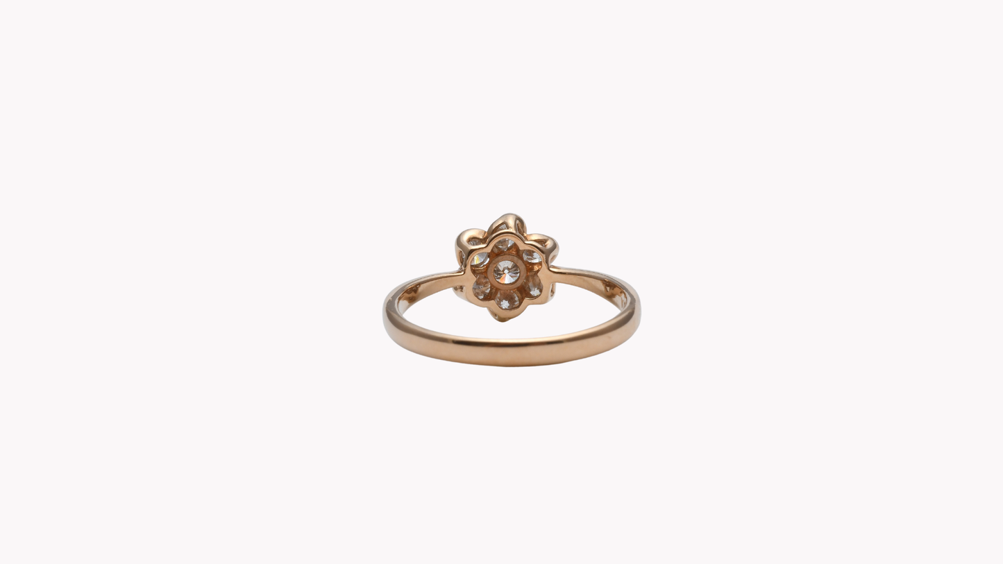 18K Pink Gold × Simple_NICE SPAKLE~ ナイス スパークル 素敵な輝き~