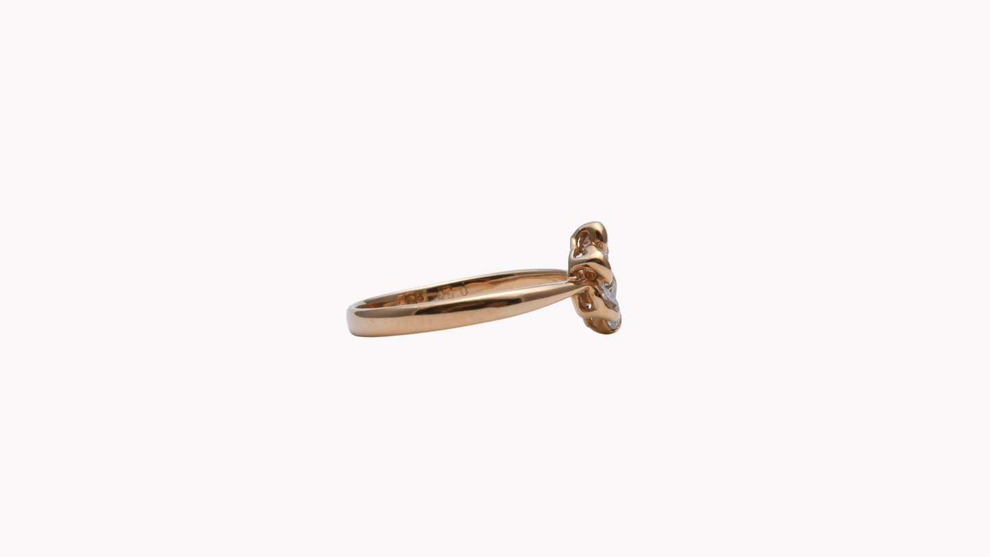 18K Pink Gold × Simple_NICE SPAKLE~ ナイス スパークル 素敵な輝き~