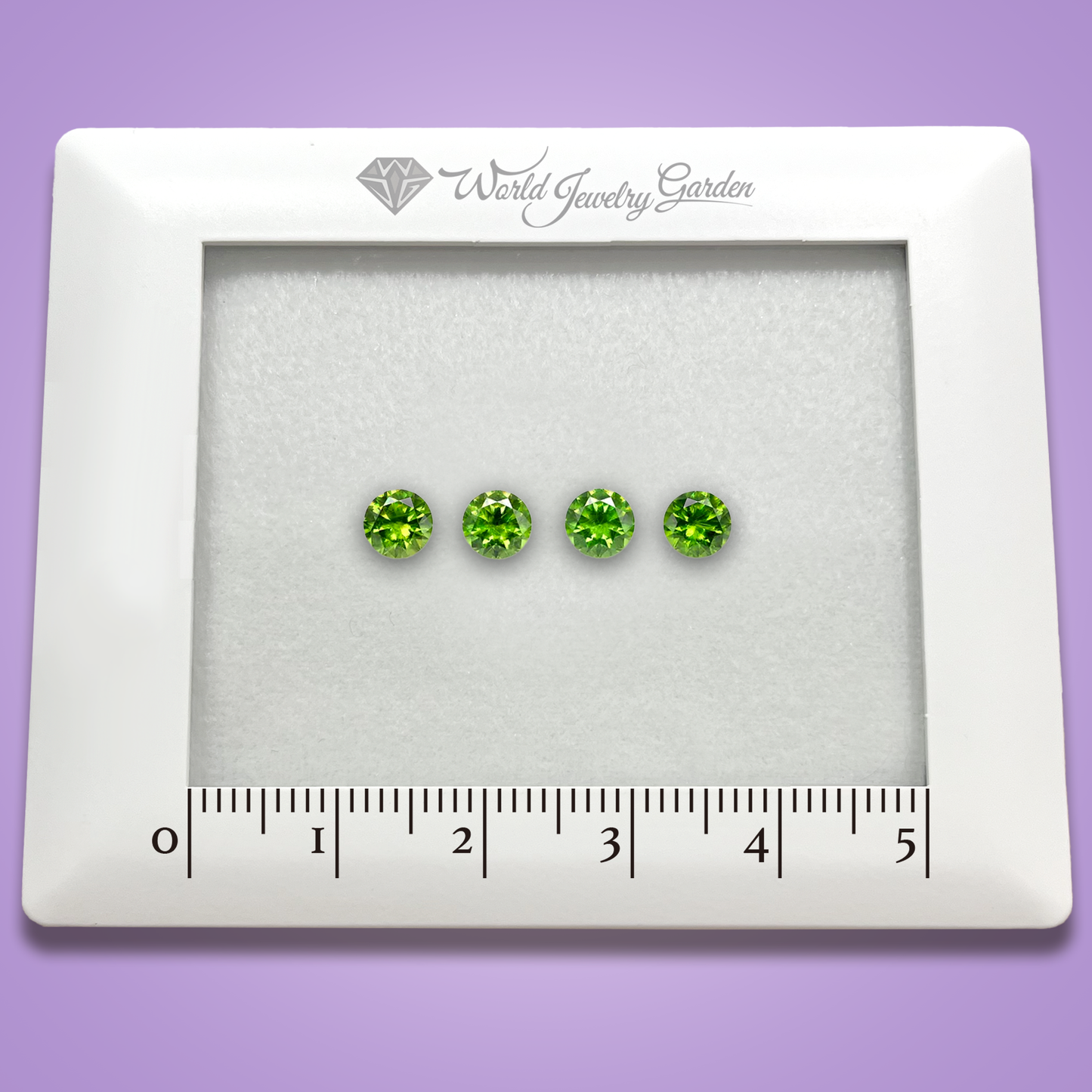 Demantoid Garnet 0.55 carat/pcs Valuable Color Stones ~ Valuable Color Stones ~ wc0013OSDEM10002