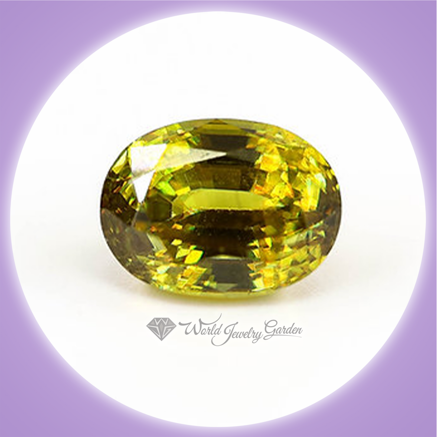 榍石 1.98 克拉珍贵彩色宝石 ~珍贵彩色宝石~ wc0037OSSPH0005