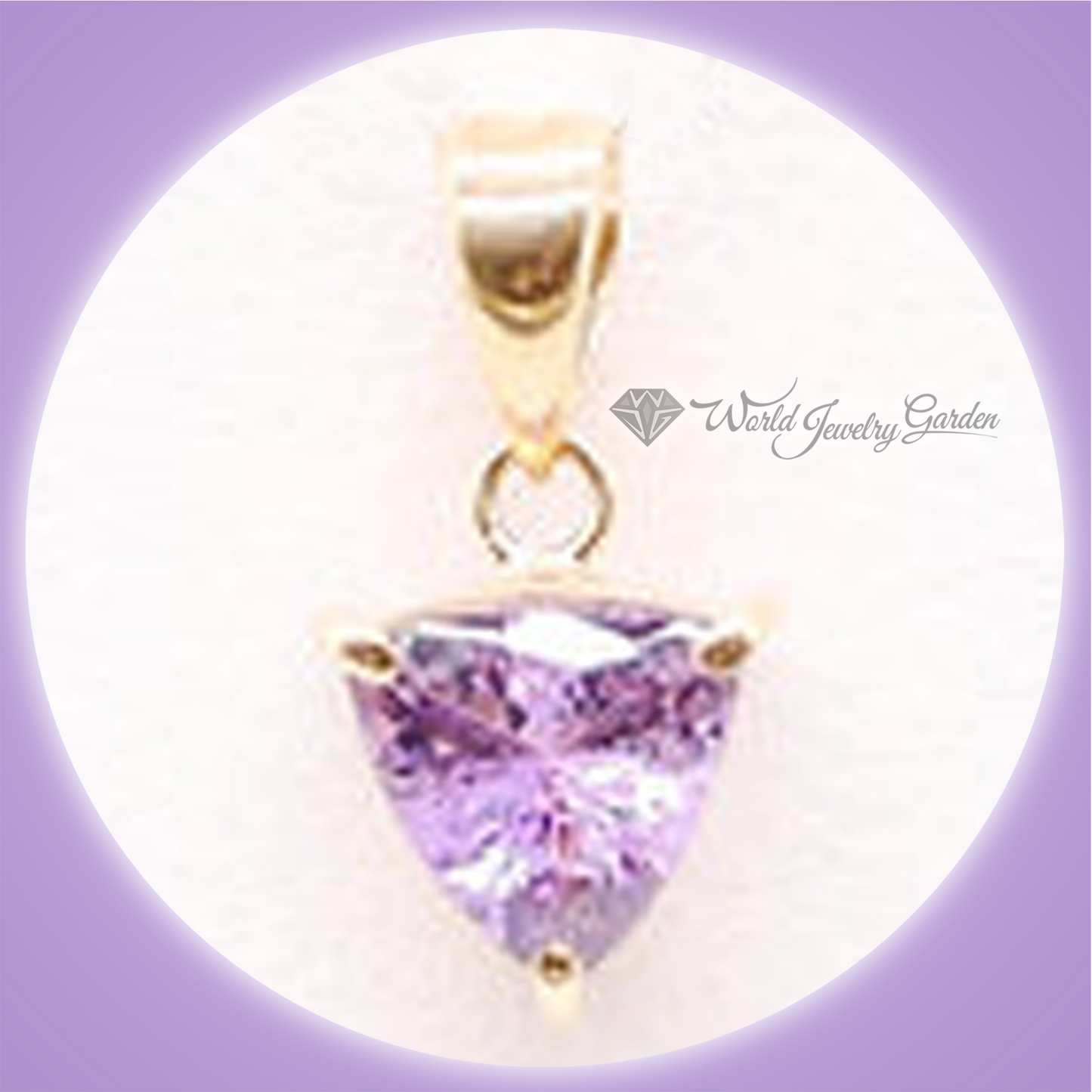 粉色丹泉石吊坠顶部 0.76 克拉珍贵彩色宝石 ~珍贵彩色宝石~ wc0095OSTZ-P0002