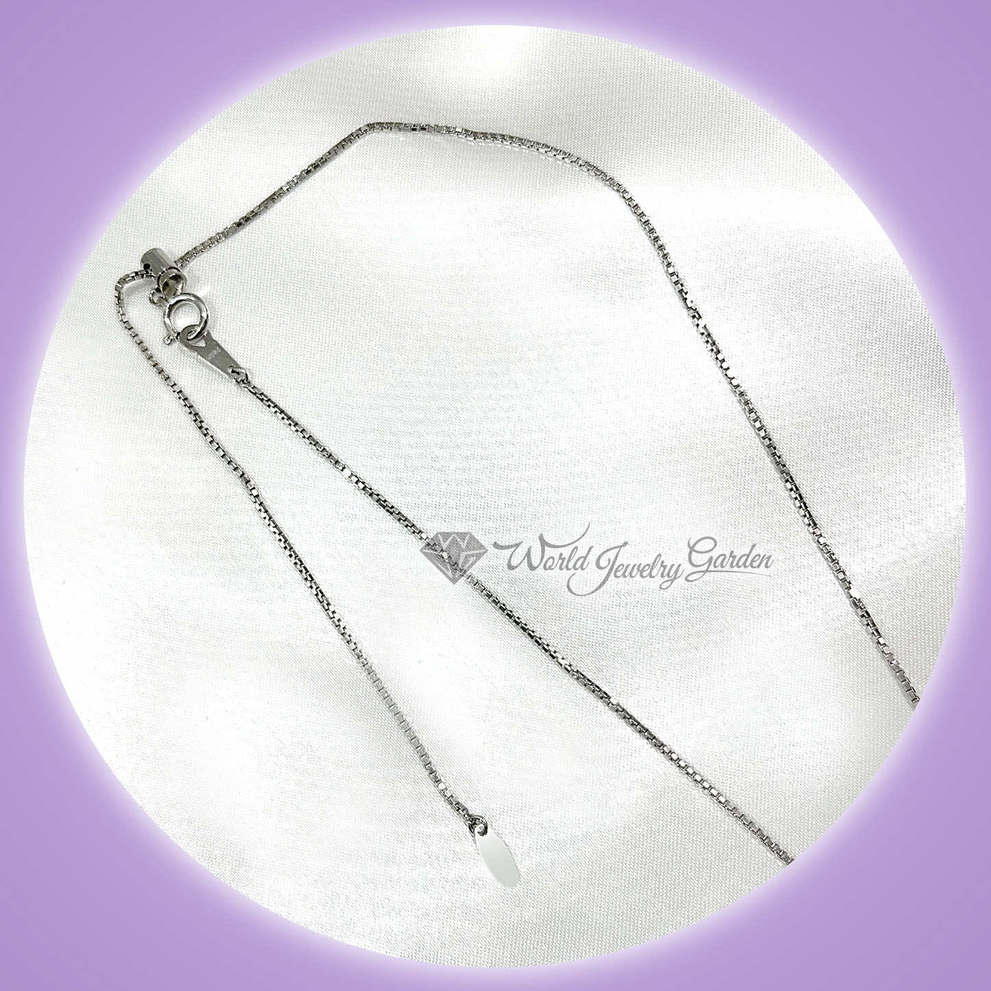 帕帕拉恰蓝宝石 1.62 克拉项链,附有 EGL 真品证书 Symbol of Noble ~Symbol of Noble~ wi0018