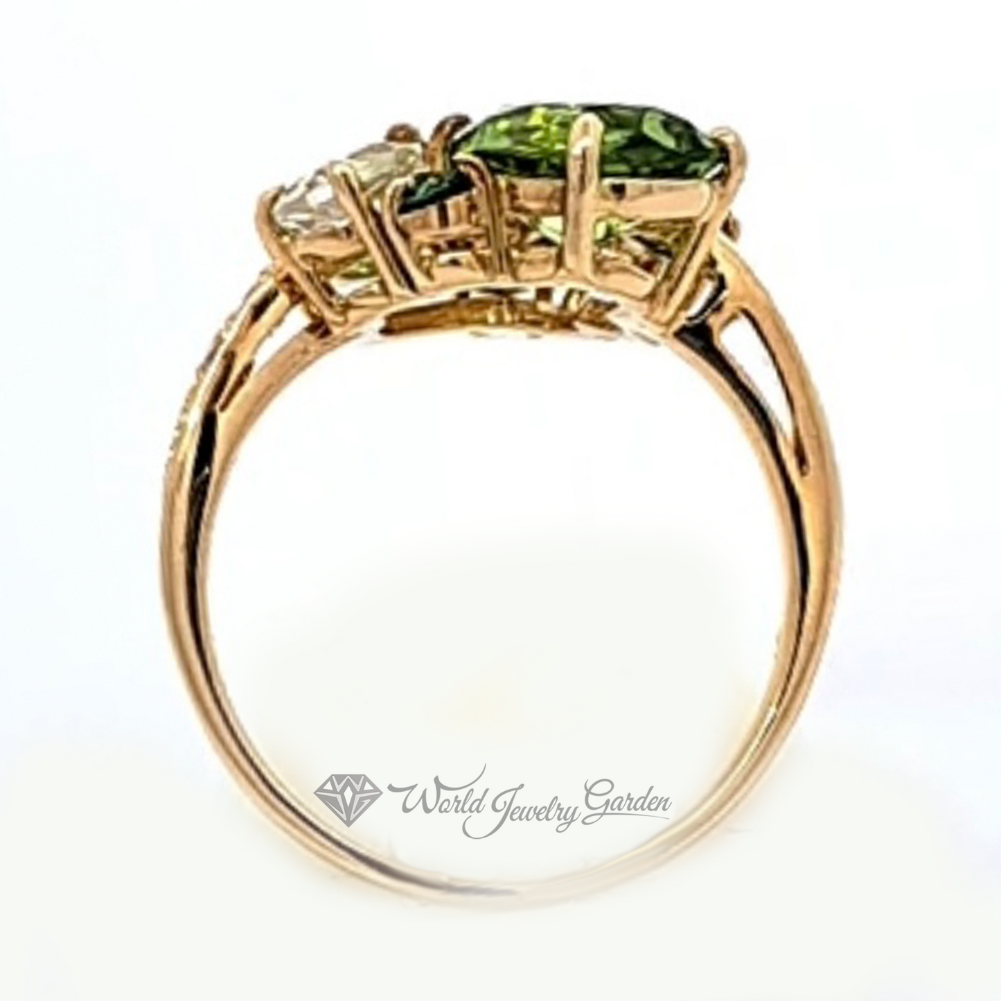 混合宝石戒指 K18 黄金 Luce Delicata ~Luce Delicata Gentle Light~ wmt0008221224-00201