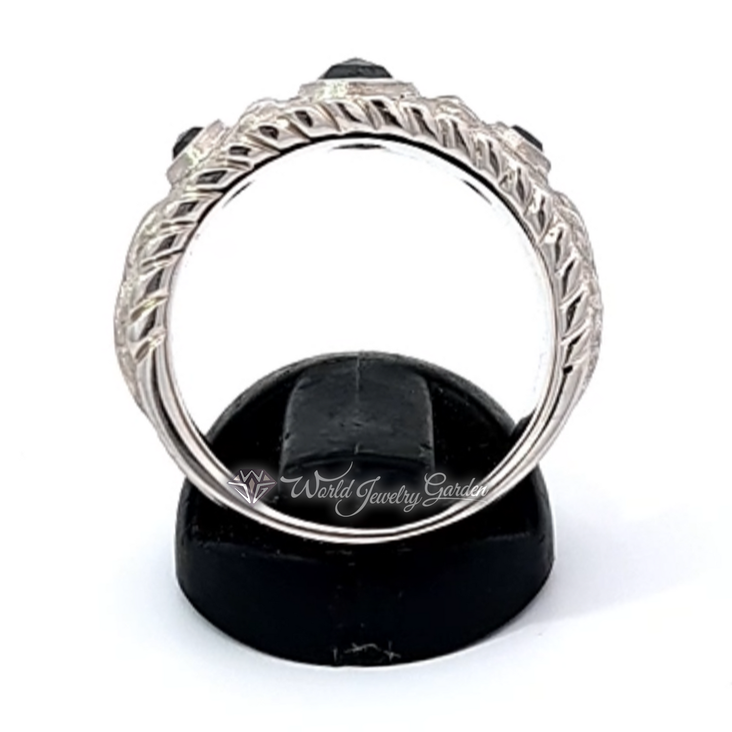 男士戒指黑钻白金 J Top of the Mens~J Top of the Mens~ wmt0015112103-00653