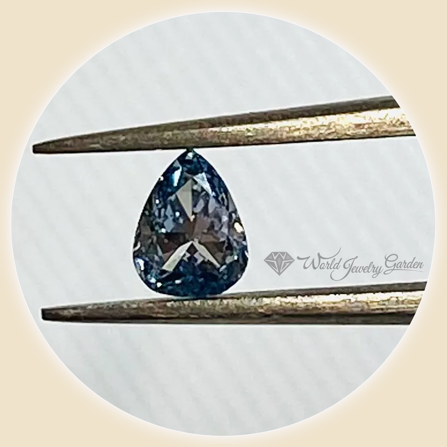 钻石 浓彩蓝色 0.191 克拉 艳彩钻石~艳彩钻石~ wr0033rt1795