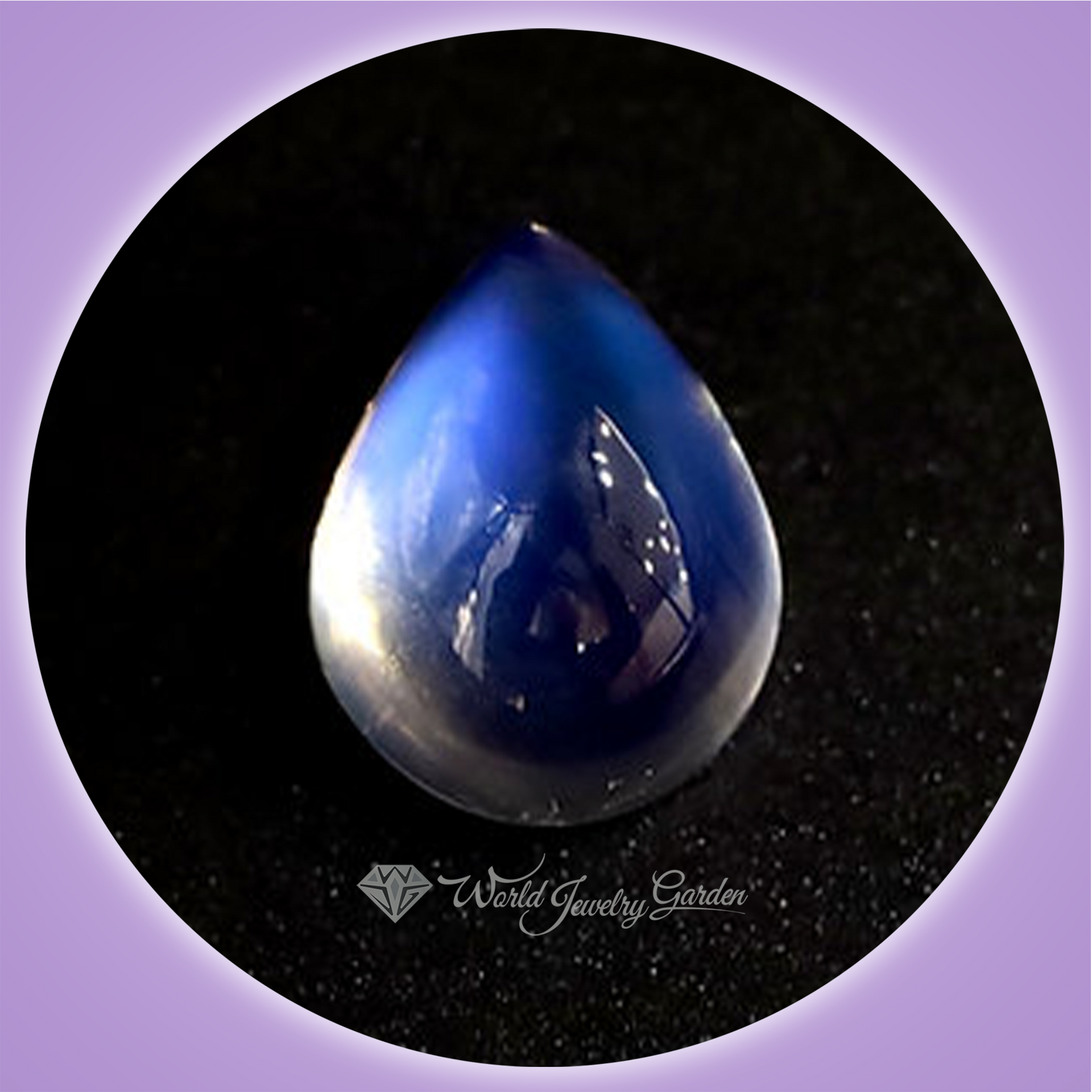 レインボー ムーンストーン12.30カラット Valuable Color Stones