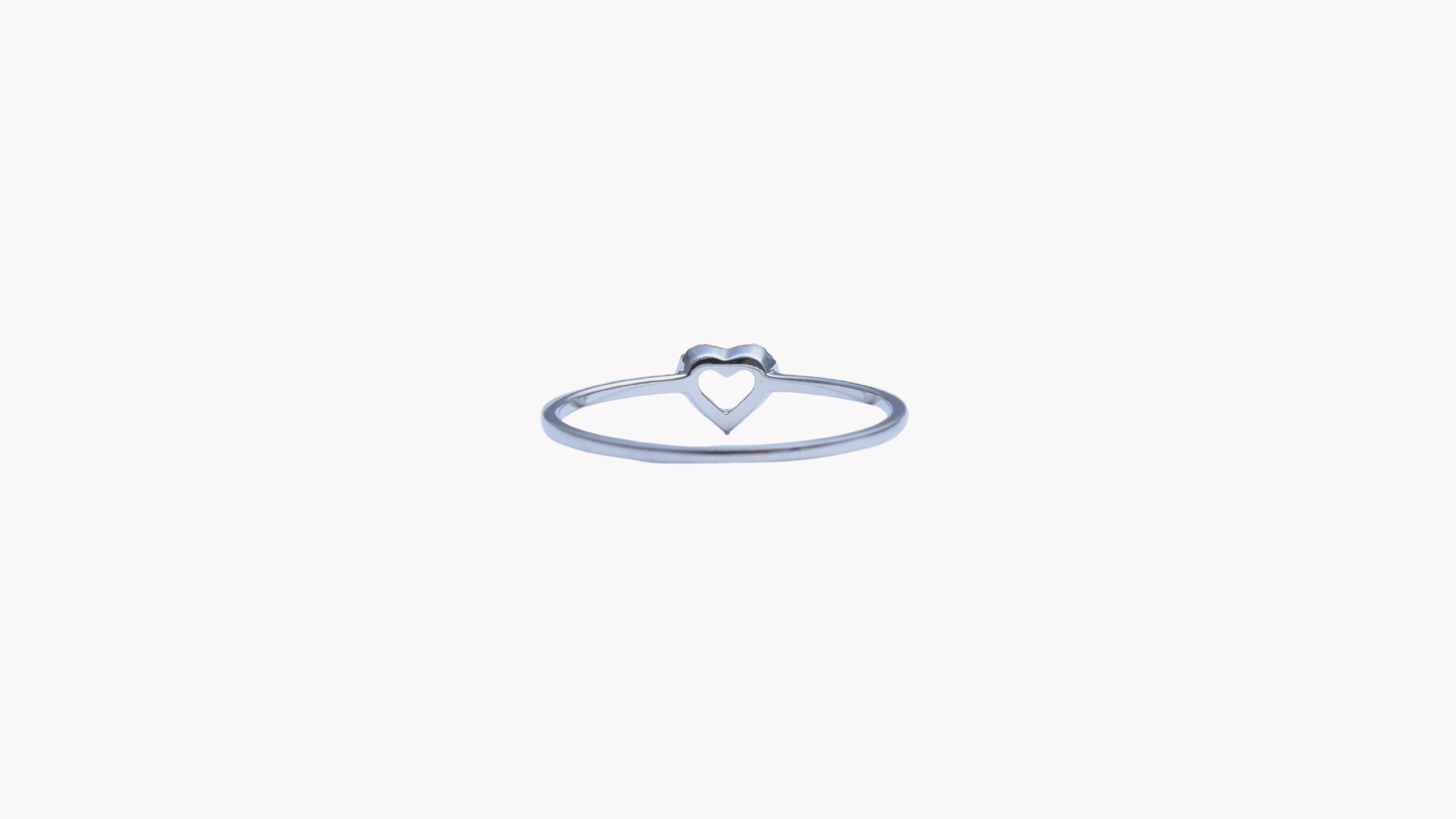K10WGD0.04ctup オープンループ_My First Jewelry マイファーストジュエリー