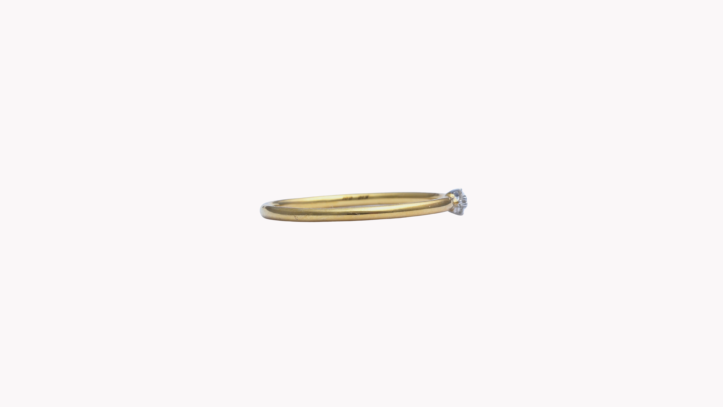 K10YGD0.01ct アスタース_My First Jewelry マイファーストジュエリー