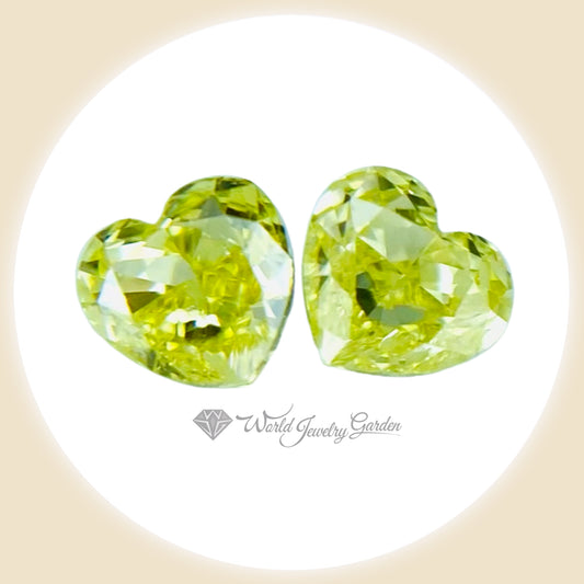 Diamond FANCY INTENSE YELLOW 0.102/0.114 carats Fancy Vivid Color Diamonds~Fancy Vivid Color Diamonds~ wr0040rt2179 