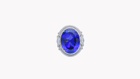 Tanzanite Ring Pt900_Rara Bellezza 〜ララ ベレーツァ 稀代の美〜