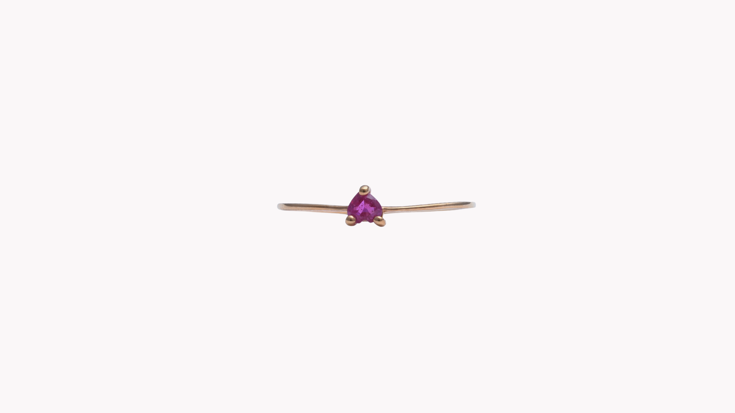 K18PG HSルビー_My First Jewelry マイファーストジュエリー