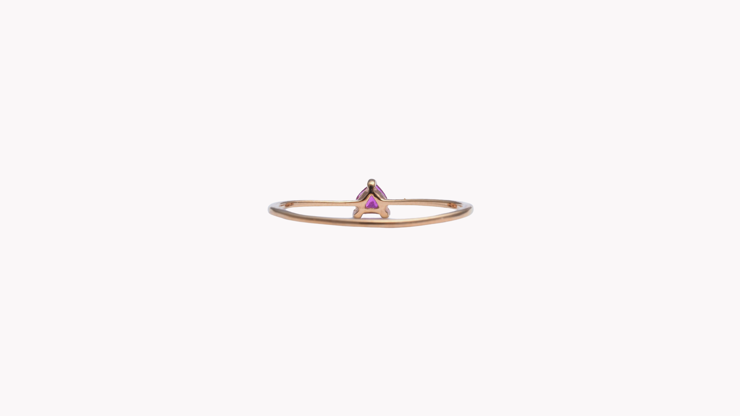 K18PG HSルビー_My First Jewelry マイファーストジュエリー