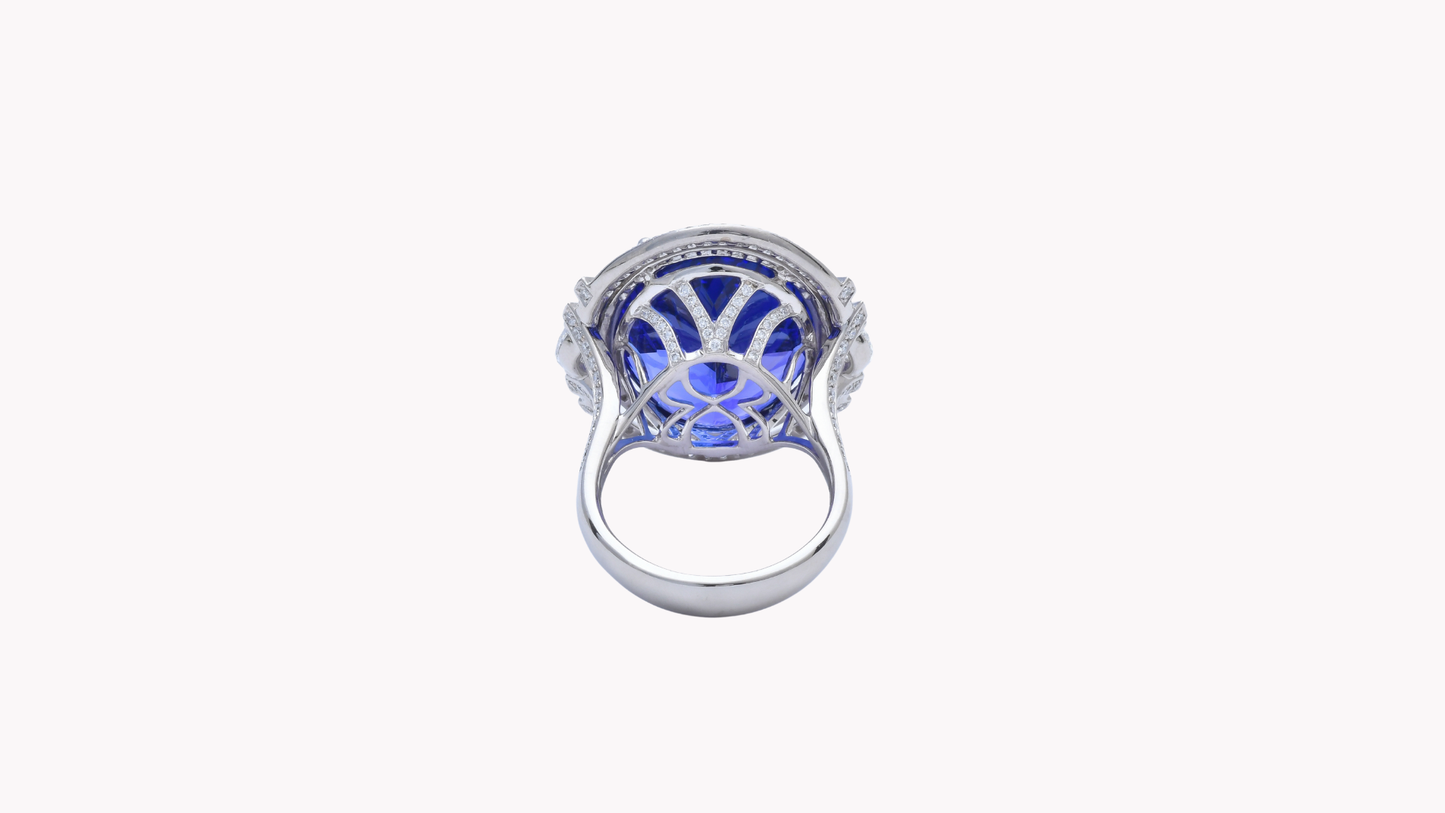Tanzanite Ring Pt900_Rara Bellezza 〜ララ ベレーツァ 稀代の美〜
