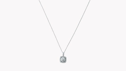 Natural Diamond Necklace Pt900_Belle Journée. 〜ベルジューネ 素敵な日〜