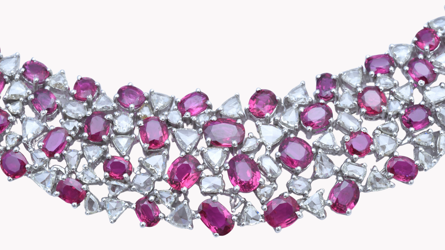 Ruby Necklace K18YG_Rara Bellezza 〜ララ ベレーツァ 稀代の美〜