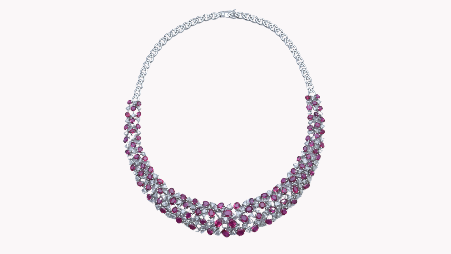 Ruby Necklace K18YG_Rara Bellezza 〜ララ ベレーツァ 稀代の美〜