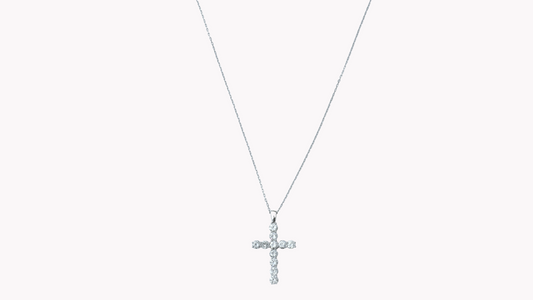 Cross Diamond Necklace_Belle Journée. 〜ベルジューネ 素敵な日〜
