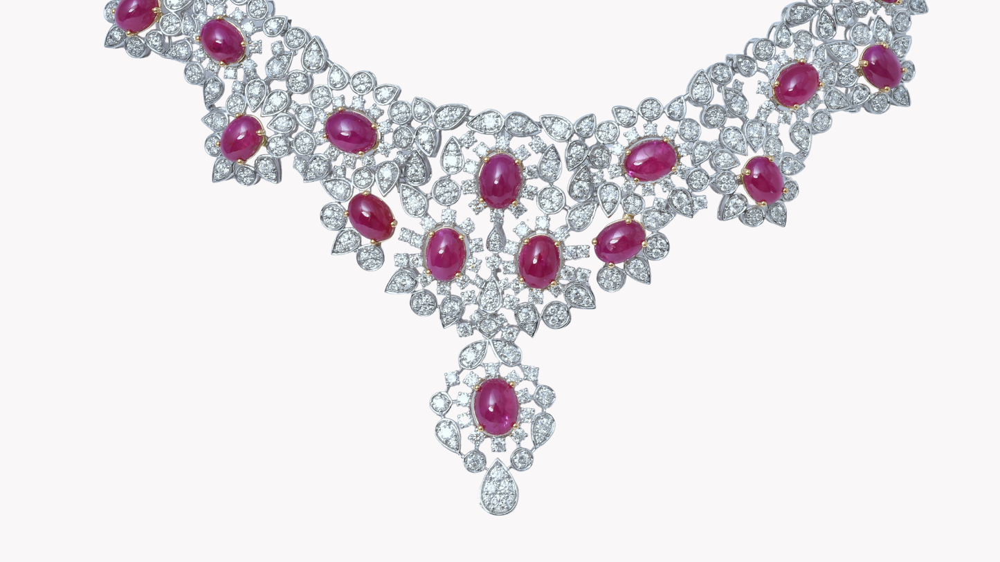 No-Heat Ruby Necklace_J Superlative 〜ジェイスパーラティブ 最上級の輝き〜