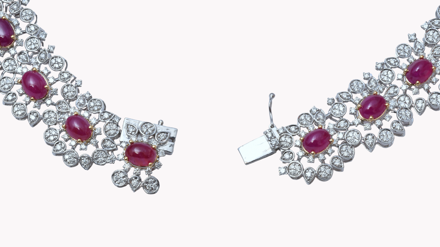 No-Heat Ruby Necklace_J Superlative 〜ジェイスパーラティブ 最上級の輝き〜
