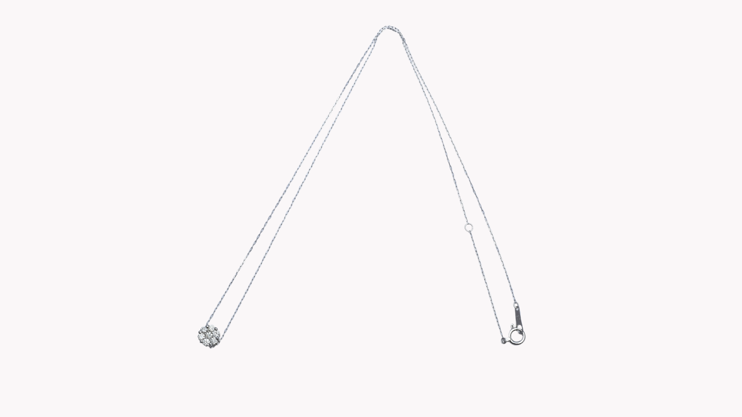 WG5p D0.20ctup ラインプチNC (グラデ) A12-266K18W_My First Jewelry マイファーストジュエリー