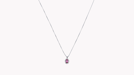 Pt900 9p D0.10ct バニーPN (馬蹄/Pt900NC)_My First Jewelry マイファーストジュエリー