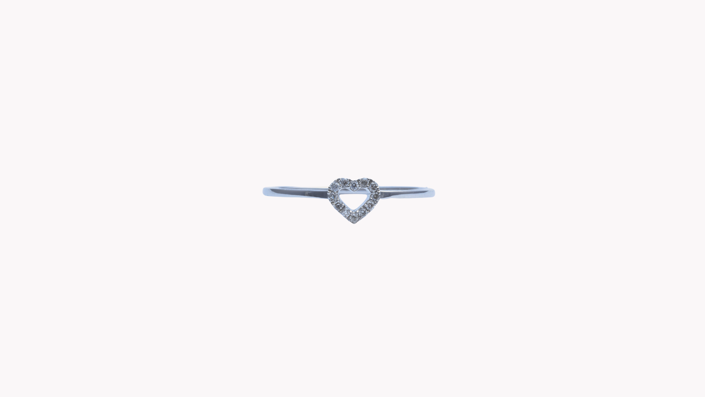 K10WGD0.04ctup オープンループ_My First Jewelry マイファーストジュエリー