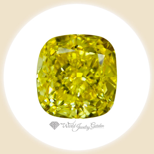 ダイアモンド FANCY VIVID YELLOW 1.01カラット　Fancy Vivid Color Diamonds～ファンシービビッドカラーダイアモンズ～ wr0038rt317