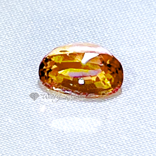 Orange sapphire loose stone 2.58 carats GIA certificate included Symbol of Noble ~Symbol of Noble~ wi0013