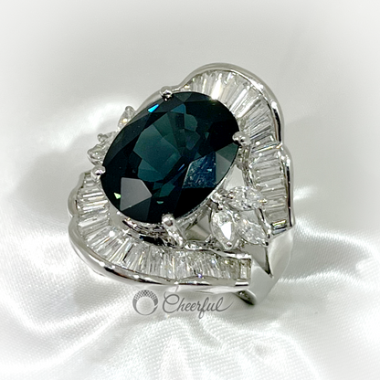 Sapphire 11.11 carat ring with GIA certificate of authenticity Rejewelry Cheerful ~Cheerful~ cd00012000497850