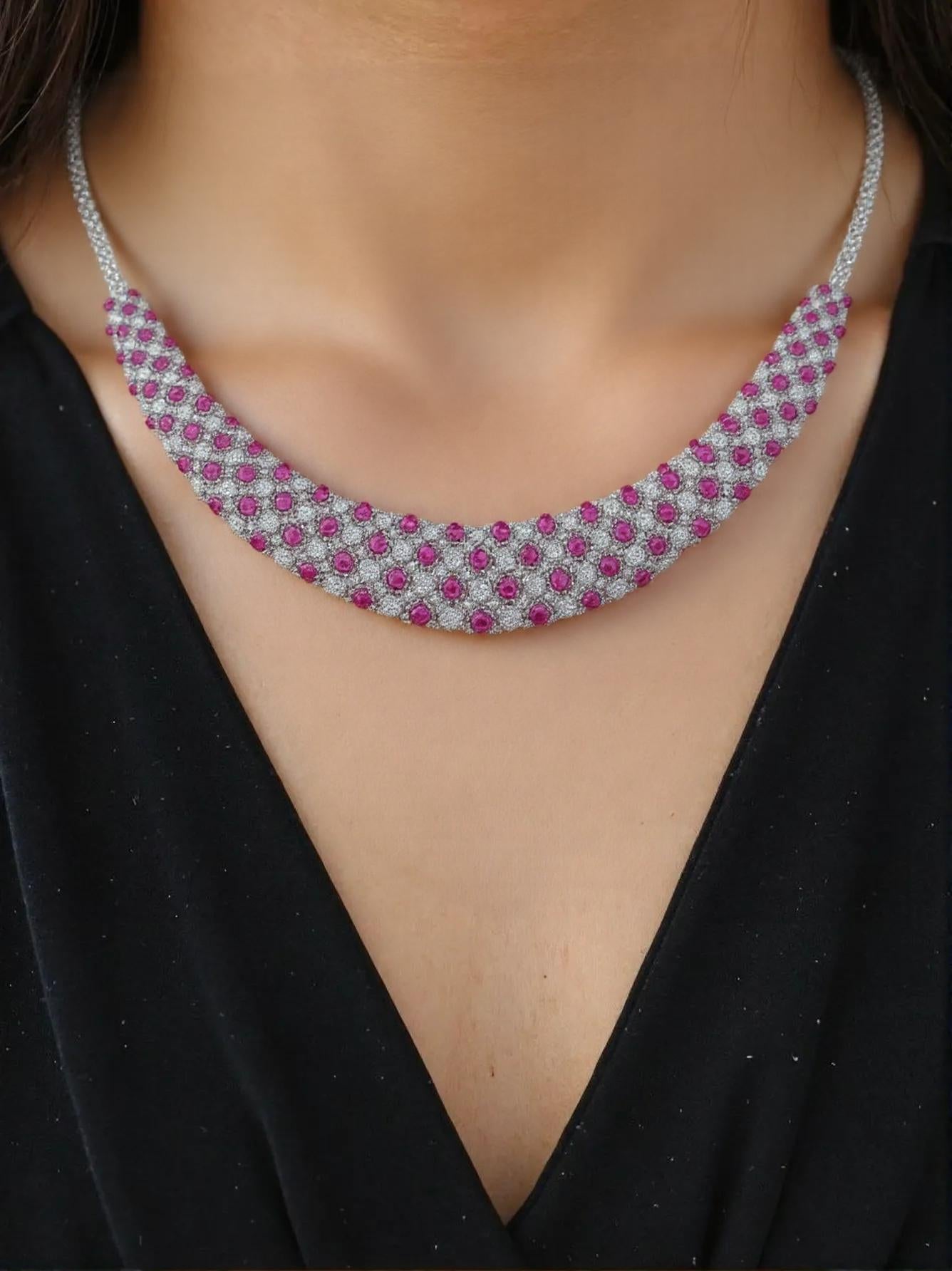 Ruby Necklace K18YG_Rara Bellezza 〜ララ ベレーツァ 稀代の美〜