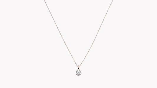 K18PG RDモルガナイト0.15ctup/D 0.10ct PN_My First Jewelry マイファーストジュエリー