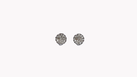 18K White Gold × Flower Cluster_NICE SPAKLE～ ナイス スパークル 素敵な輝き～