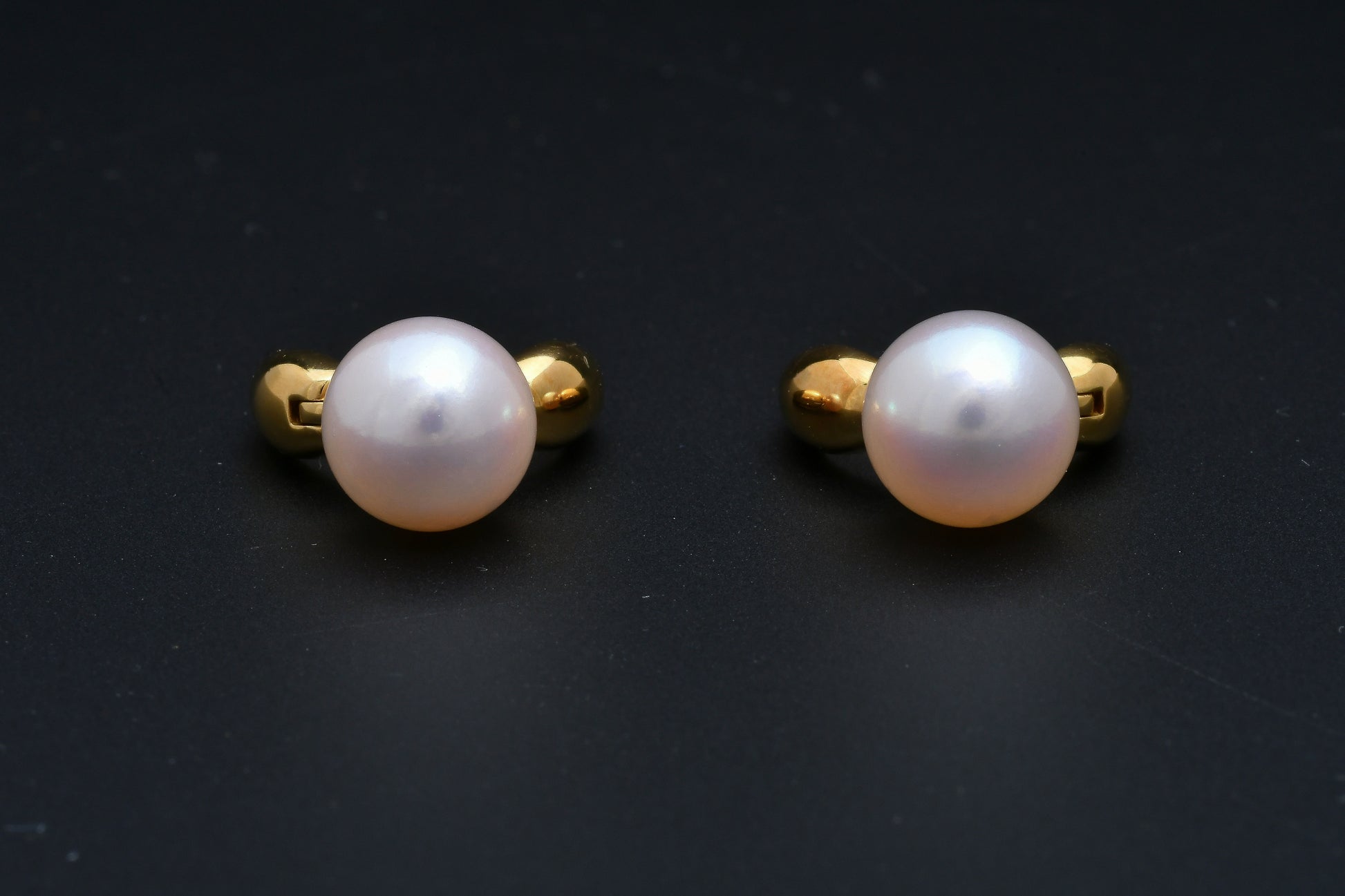 パール8.5mmをあしらったK18（18金）ピアス 2