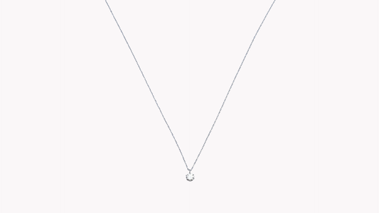 K18WG 10p D0.05ct ラインチェーンBT_My First Jewelry マイファーストジュエリー