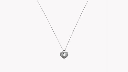 Heart Lock Diamond Necklace – ハートロック ダイヤモンドネックレス_NICE SPAKLE～ ナイス スパークル 素敵な輝き～