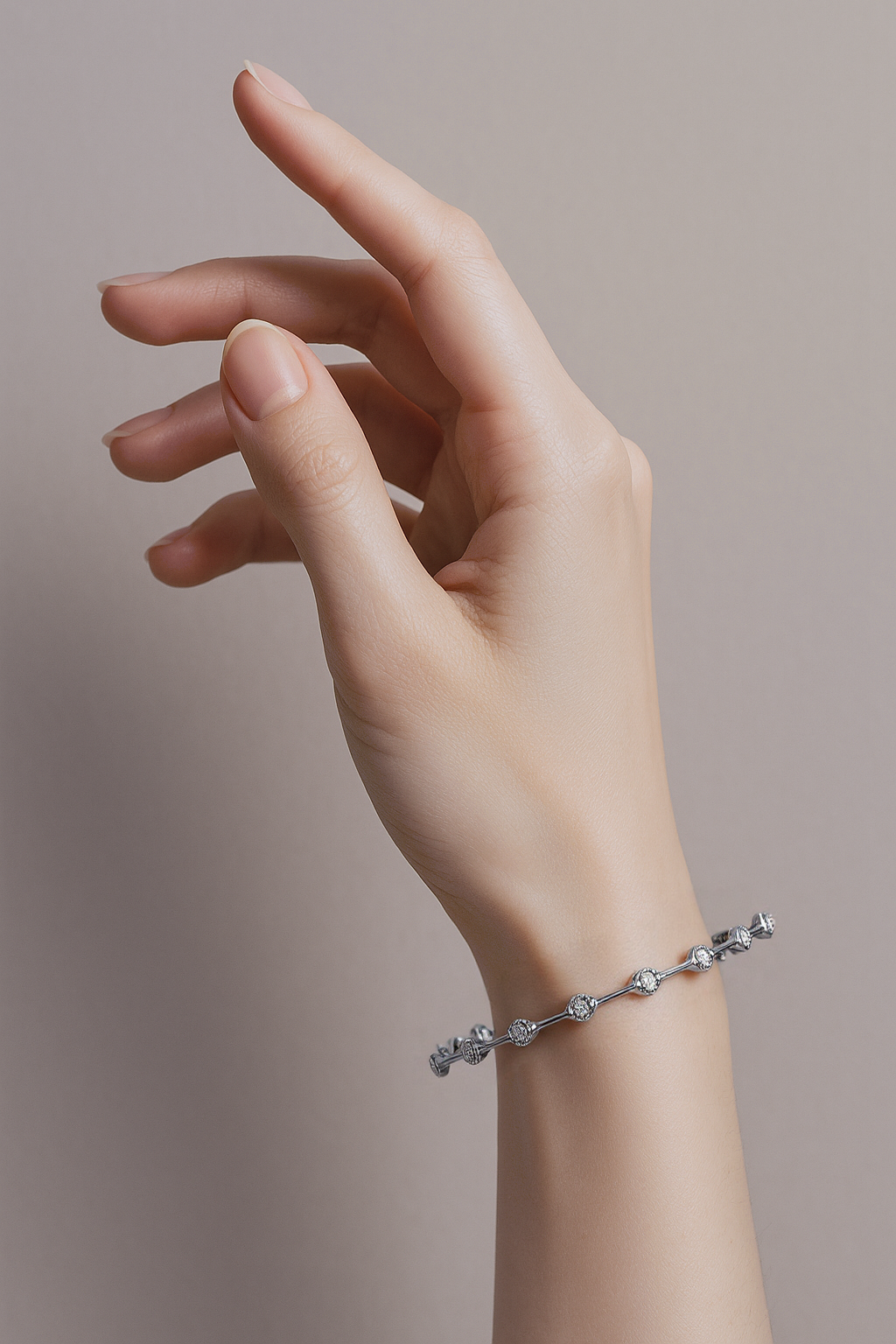 18K White Gold × Chain_NICE SPAKLE～ ナイス スパークル 素敵な輝き～