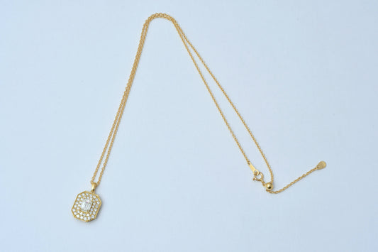 Large Diamond Necklace K18