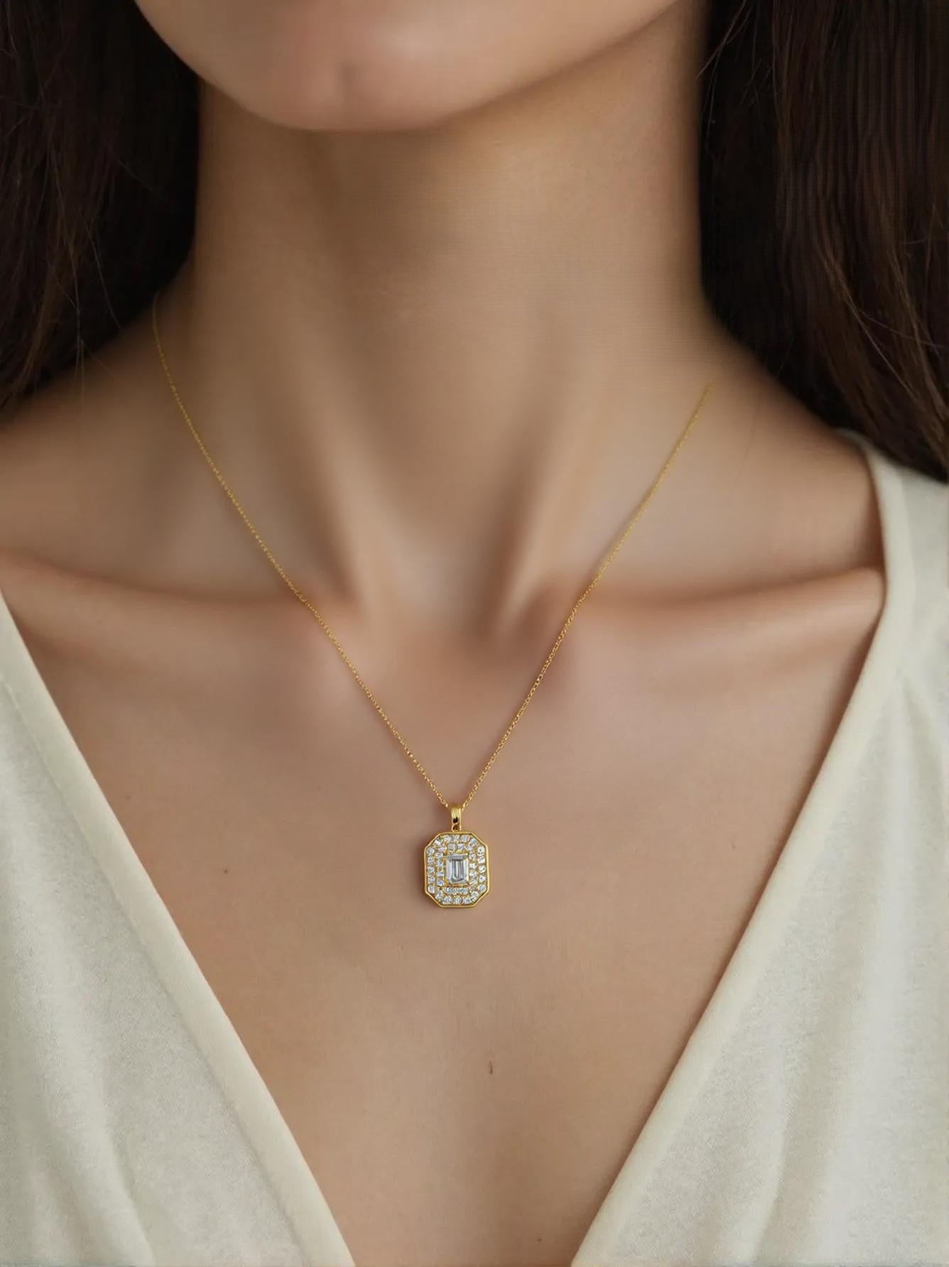 Diamond Necklace K18_Belle Journée. 〜ベルジューネ 素敵な日〜