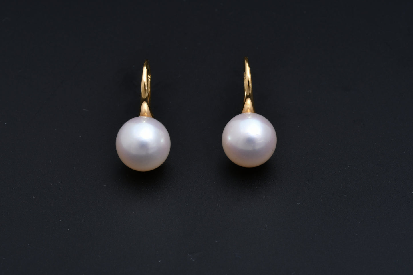 パール 8.0mm / K18 / ピアス__Aqua Grace（アクア・グレース）